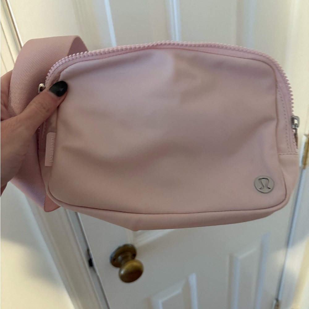 Lululemon Athletica Soft Pink Crossbody Bag